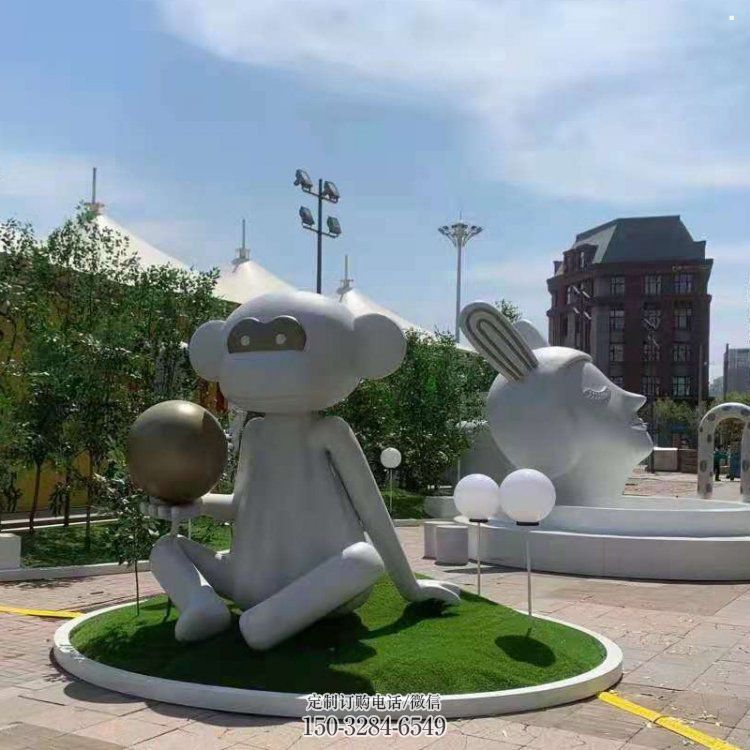 白鋼人頭像雕塑提供，露天雕塑，鏡面人頭像雕塑承接