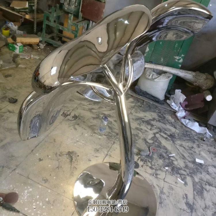 四葉草雕塑精選，景區(qū)雕塑，不銹鋼四葉草雕塑工程